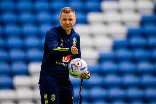 Head coach Andreas Pettersson