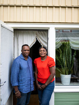 Jonathan och Marie Mumbongo