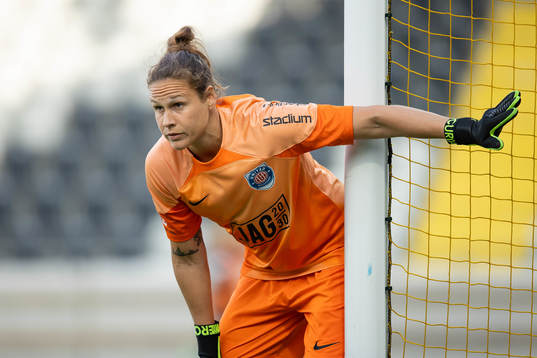 Eskilstunas målvakt Katlynn Fraine