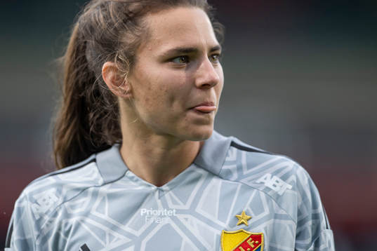 Djurgårdens målvakt Kelsey Daugherty