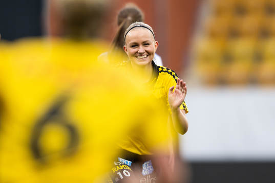 Elfsborgs Matilda Ståhlbom Karlsson jublar