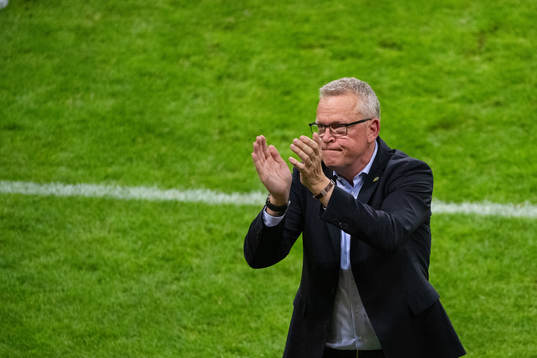 Head coach Janne Andersson of Sweden
