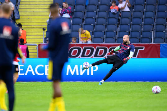 Goalkeeper Vanja Milinkovic-Savic of Serbia
