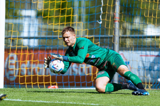 Tvååkers målvakt Anton Andersson