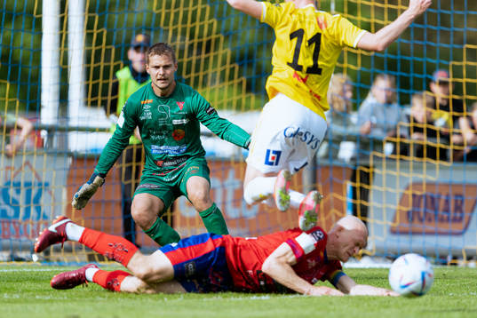 Tvååkers målvakt Anton Andersson