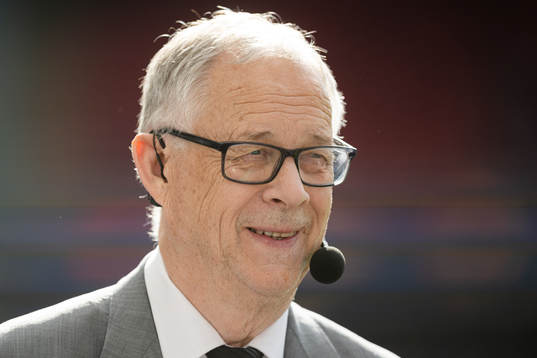 Lars Lagerbäck ahead of the Nations League football match between Norway and Sweden on June 12, 2022 in Oslo. 