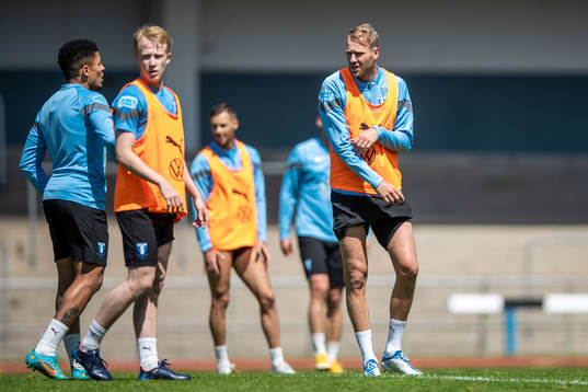 Romain Gall, David Edvardsson och Ola Toivonen