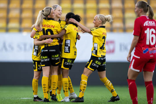 Elfsborgs spelare jublar efter 2-2