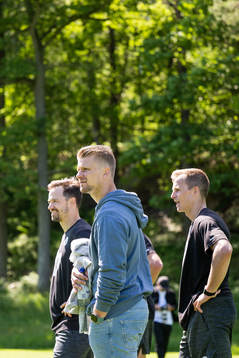 Frölundas Patrik Carlsson, Nicklas Lasu och Max Friberg