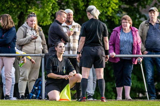 Assisterande domare Ela Perez och domare Åsa Olsson