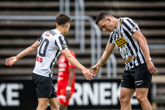 Landskronas Camil Jebara och Viktor Ekblom