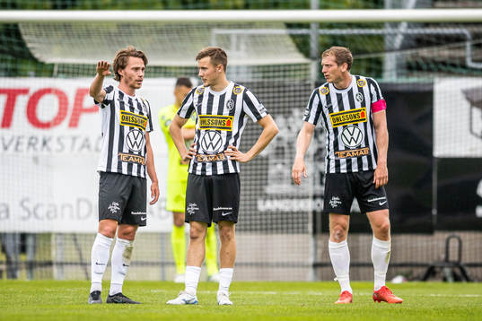 Landskronas Filip Ottosson, Melker Heier och Philip Andersson