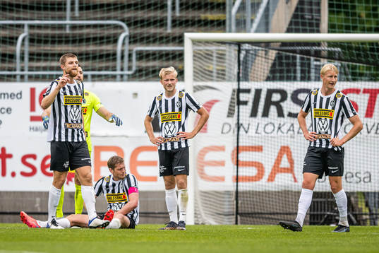 Landskronas Erik Hedenquist, Philip Andersson, Johan Rapp och Viktor Wihlstrand