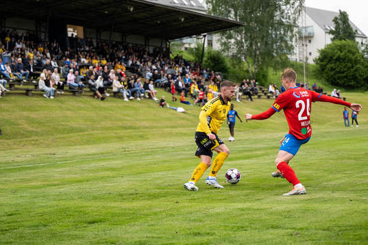 Elfsborgs Rasmus Alm och Helsingborgs Emil Hellman
