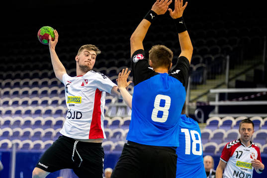 Sollentuna/Häggtunas Erik Mistell vid finalen mellan IFK