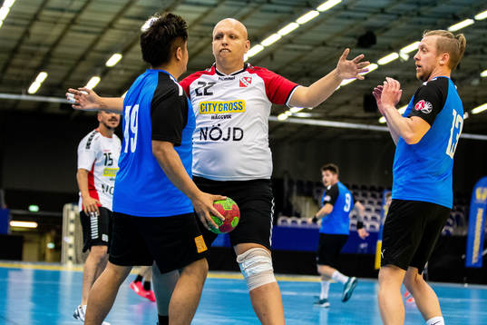 Sollentuna/Häggtunas Caesar Öbrink vid finalen mellan IFK