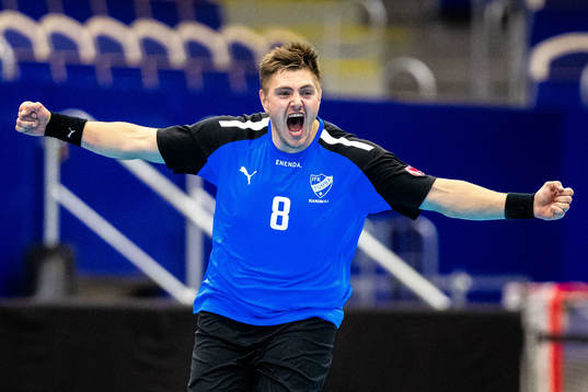 IFK Tumbas Ricky Kandgraff jublar jublar vid finalen i