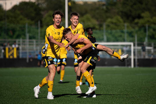 Elfsborgs Malte Wester, Enzo Andrén och Theo Eliasson