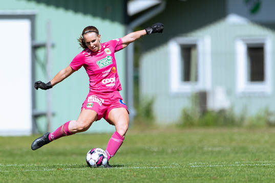 Varbergs målvakt Jasmine Strandberg