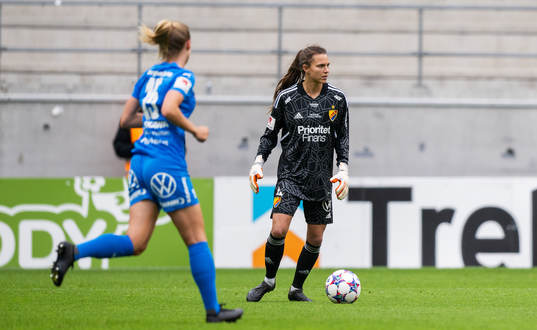 Djurgårdens målvakt Kelsey Daugherty