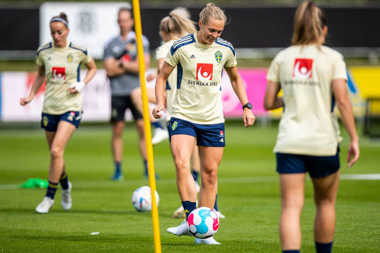 Magdalena Eriksson of the Swedish women's national football