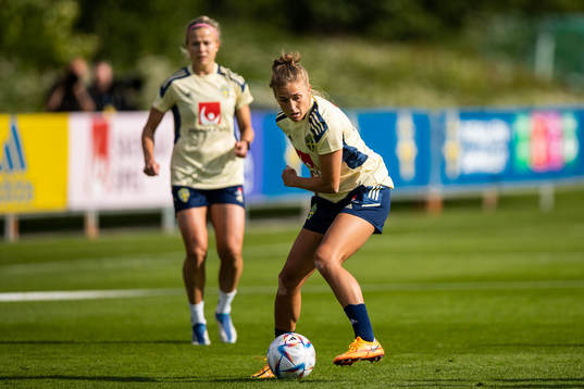 Filippa Angeldal of the Swedish women's national football team