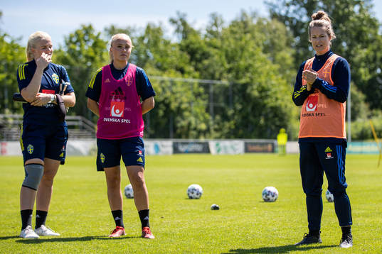 Tränare Johanna Almgren