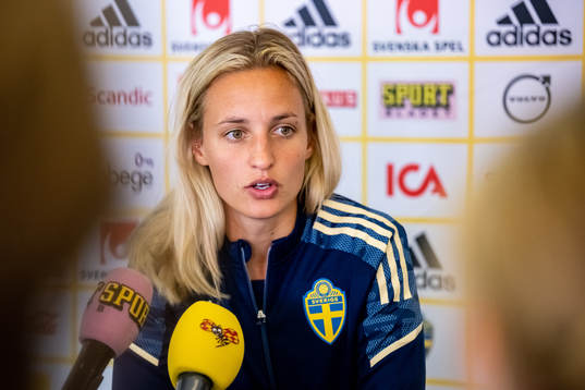 Nathalie Björn of the Swedish women's national football