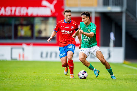 Helsingborgs Viljormur Davidsen och Jönköpings Assad Al