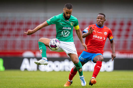 Jönköpings Junes Barny och Helsingborgs Diego Fumaca