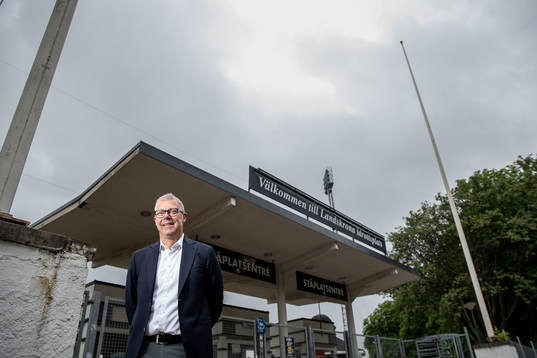 Landskronas vice ordförande Daniel Stålhammar poserar för ett porträtt den 22 juni 2022 i Landskrona. 