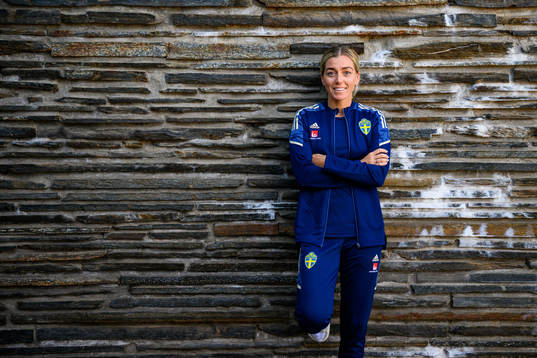 Linda Sembrant poses for a portrait