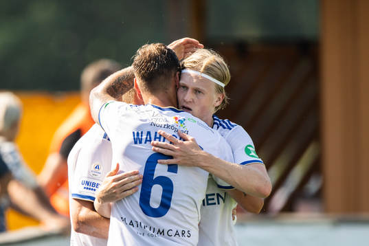 IFK Norrköpings Daniel Fritz Eid jublar