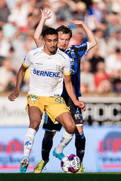 IFK Göteborgs Amir Al-Ammari och Sirius Patrik Karlsson Lagemyr