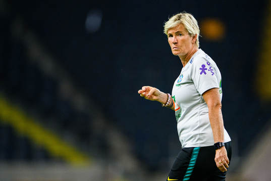 Assistant coach Lilie Persson