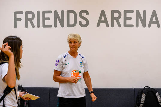 Head coach Pia Sundhage