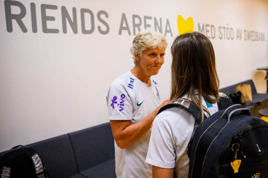 Head coach Pia Sundhage