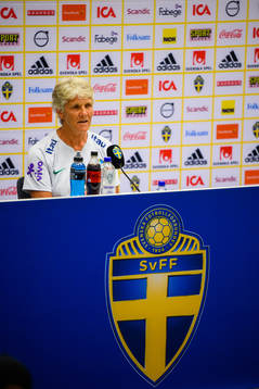 Head coach Pia Sundhage