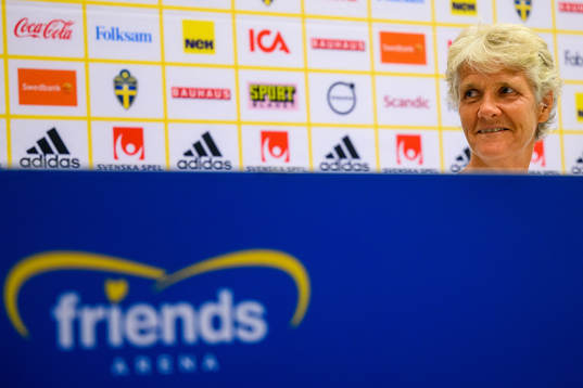 Head coach Pia Sundhage
