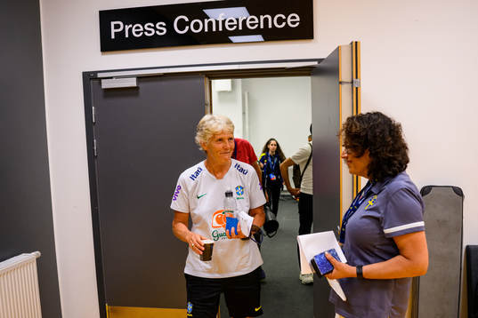 Head coach Pia Sundhage