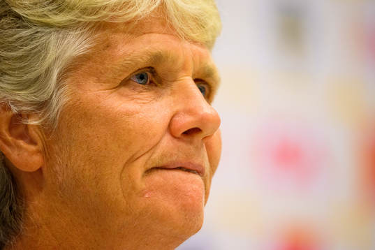 Head coach Pia Sundhage