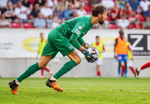 Värnamos målvakt Pilip Vaitsiakhovich