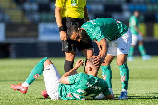 Jönköpings Malkolm Moenza och Junes Barny