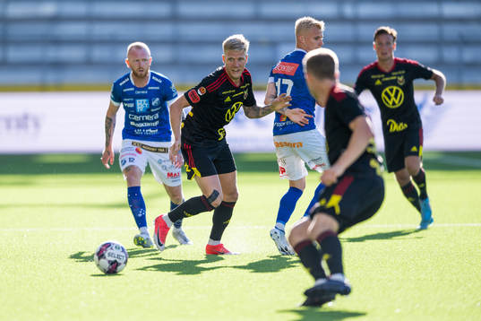 Östersunds André Österholm och Norrbys Max Olsson