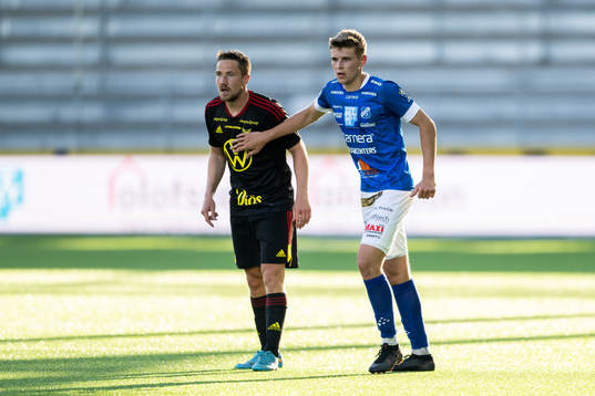 Östersunds Erlend Sivertsen och Norrbys Max Andersson