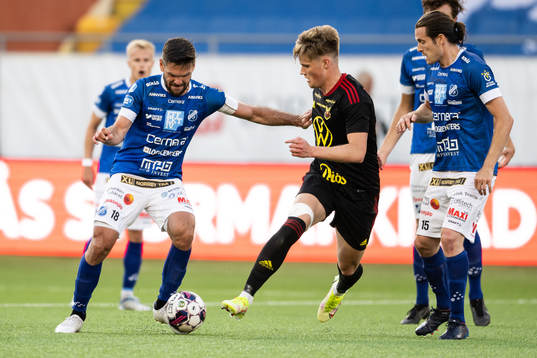 Norrbys Ivo Pekalski och Östersunds Sebastian Karlsson