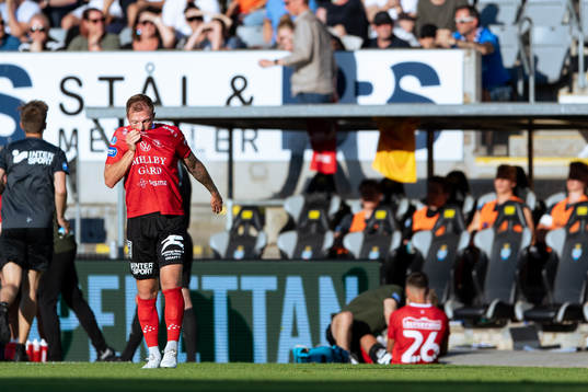 Trelleborgs Jesper Modig har ont