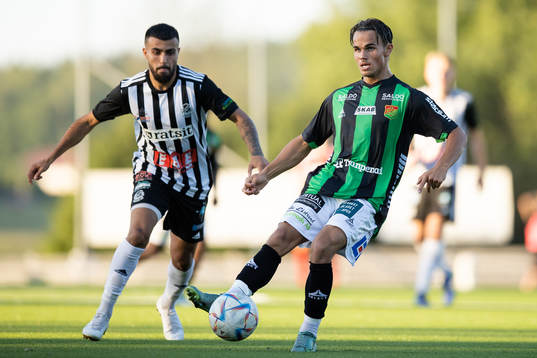 Lindomes Ihab Naser och GAIS Simon Sjöholm