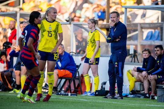Martin Möller, head coach of Sweden