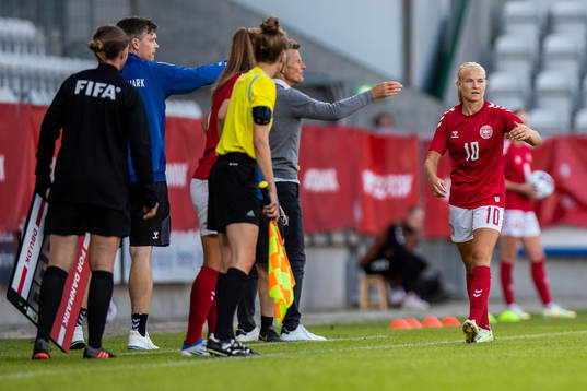Pernille Harder of Denmark